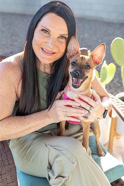 tina bio -with dog 2026 pacc911 stand in photo large